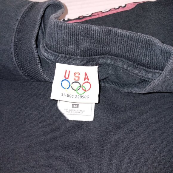 USA 2002 US OLYMPIC TEAM SLALOM GRAPHIC TEE - Picture 5 of 9